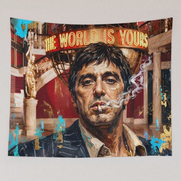 Item preview, Tony Montana: The World Is Yours designed and sold by Artdavesalzburg.