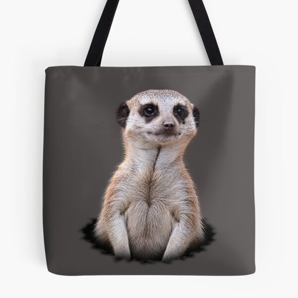 Item preview, Curious Meerkat Emerging from a Dark Hole designed and sold by Medve Photography & Design.
