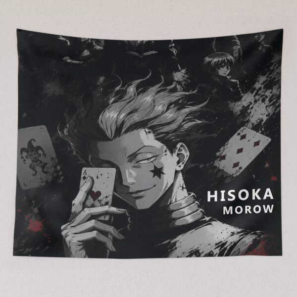 Item preview, Hisoka Morow & Phantom Troupe Monochromatic Graphic designed and sold by Xtention Co..