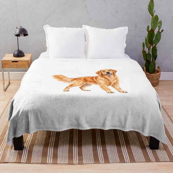 Item preview, Golden Retriever Watercolour Artwork designed and sold by popsloganmerch.