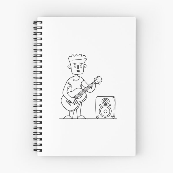 Item preview, Zombie plays guitar near a speaker designed and sold by rasagamastore.