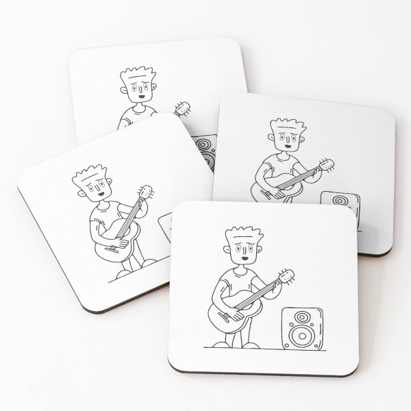 Item preview, Zombie plays guitar near a speaker designed and sold by rasagamastore.