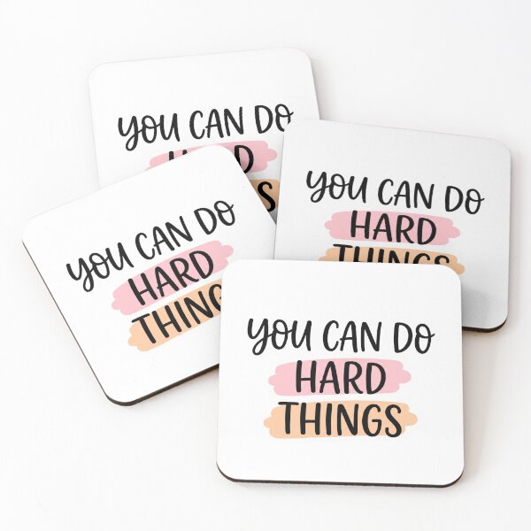Item preview, YOU CAN DO HARD THINGS  designed and sold by hakshta.