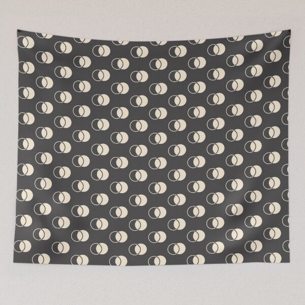 Item preview, Minimalist Linking Circles Motif Design for Modern Style designed and sold by Nexus55.