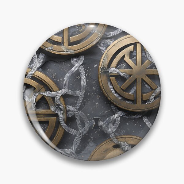 Item preview, Egyptian Hieroglyph Gold Scarab Symbol Seamless Pattern DESIGN 060 designed and sold by The Design Asset Station.