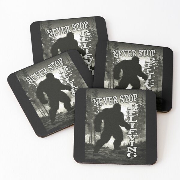 Item preview, NEVER STOP BELIEVING designed and sold by PapaSquatch.