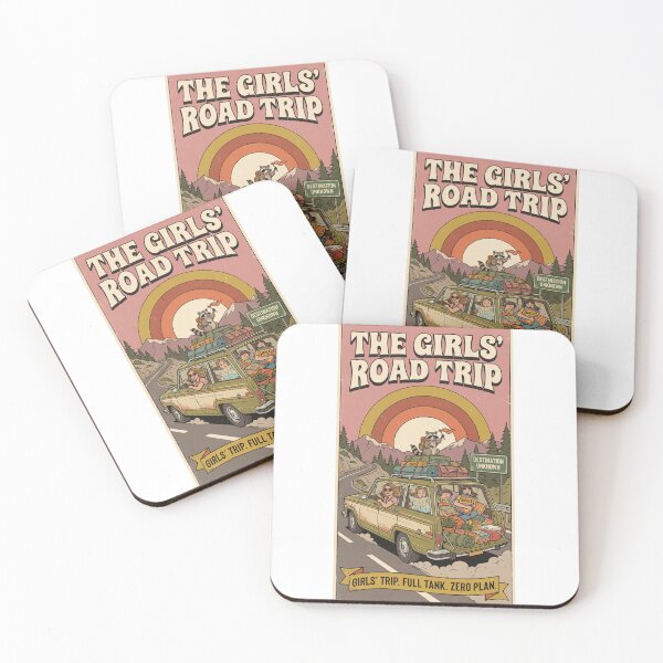 Item preview, The Girls Road Trip – Destination Unknown Funny Travel Adventure designed and sold by FitEnvy.
