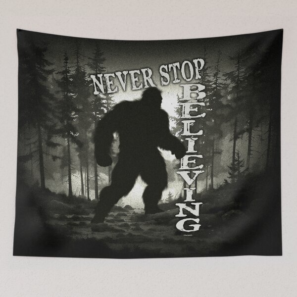 Item preview, NEVER STOP BELIEVING designed and sold by PapaSquatch.
