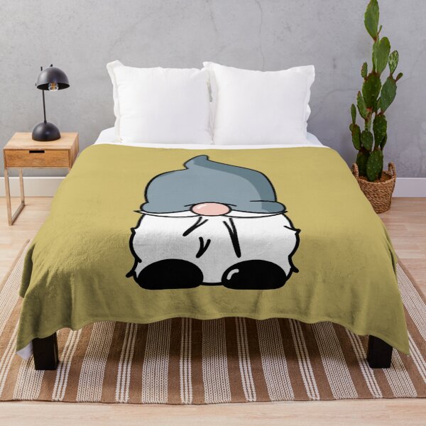 Item preview, Scandinavian Gnome with Grey Hat – Cute Nordic Gnome designed and sold by YUMMYvicky.