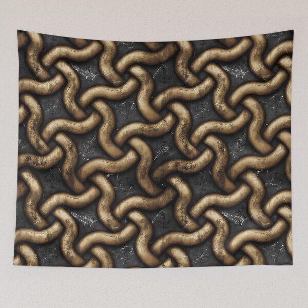 Item preview, Ancient Egyptian Mythology Anubis Ankh Pattern DESIGN 085 designed and sold by The Design Asset Station.