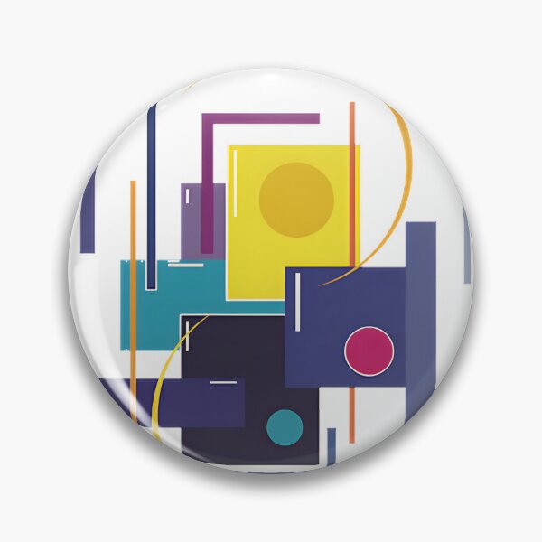 Item preview, Colorful Geometric Abstraction Art with Fantasy Shapes and Vibrant Patterns designed and sold by Nexus55.