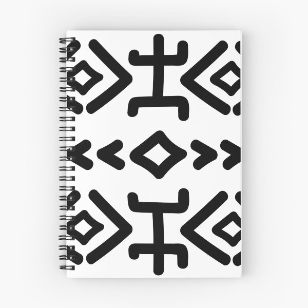 Item preview, Bogolan Mud Cloth Pattern White Black designed and sold by Wolagno.