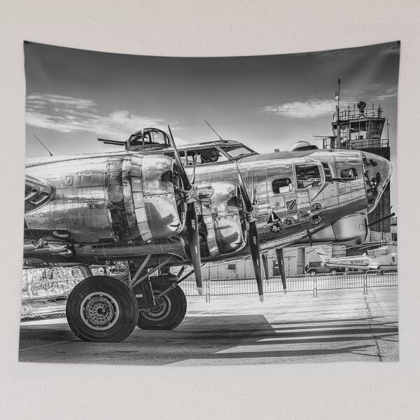 Item preview, Sentimental Journey - 1944 WWII U.S. Air Force B-17G Flying Fortress, four-engine heavy bomber designed and sold by Astrid Arkhangelsky.
