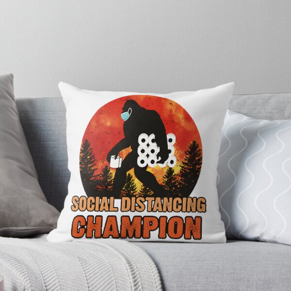 Item preview, Bigfoot Social Distancing Champion Funny Sasquatch Design for Personal Space Enthusiasts designed and sold by Ohwawaesthetic.