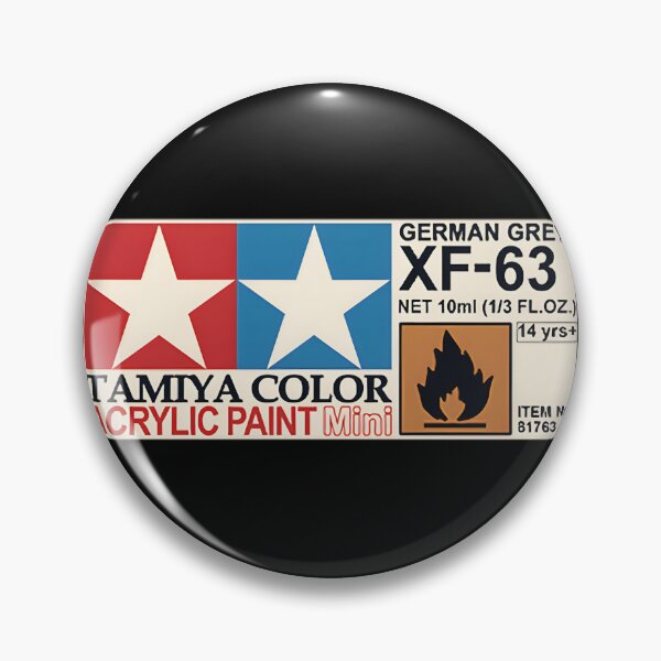 Item preview, Tamiya Acrylic Paint XF German Gray Label Artistic Design for Hobbyists and Model Enthusiasts designed and sold by Nexus55.
