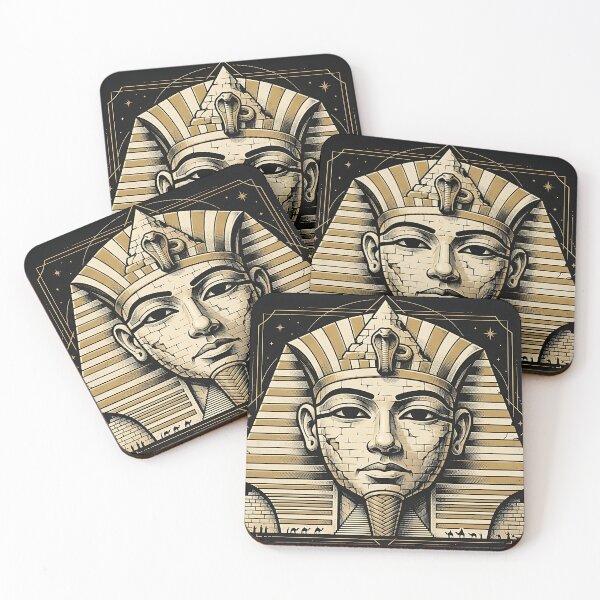 Item preview, Golden Pharaoh Ancient Egyptian Pyramid Design designed and sold by Michaelragheb.