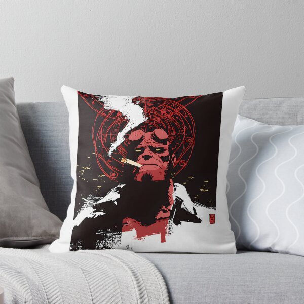 Item preview, Vibrant Hellboy Inspired Colorful Graphic Design Artwork designed and sold by Nexus55.