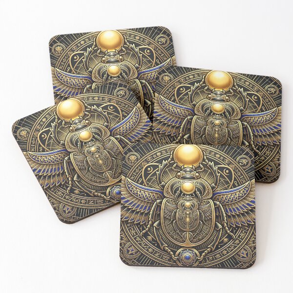 Item preview, Sacred Golden Winged Scarab of Ancient Egypt designed and sold by Michaelragheb.