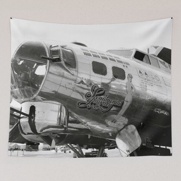 Item preview, Sentimental Journey II - 1944 WWII U.S. Air Force B-17G Flying Fortress, four-engine heavy bomber designed and sold by Astrid Arkhangelsky.