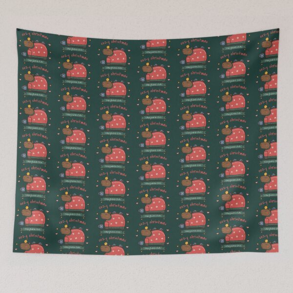 Item preview, Ugly Christmas Sweater Outfit Idea - Cozy Capybara Club designed and sold by sdcreations210.