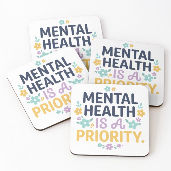 Item preview, MENTAL HEALTH IS A PRIORITY designed and sold by hakshta.