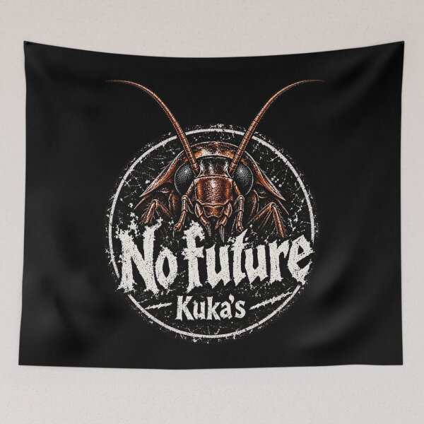 Item preview, VLLC No Future Kukas Punk Political Satire Art designed and sold by VICTORY LIBERTY .
