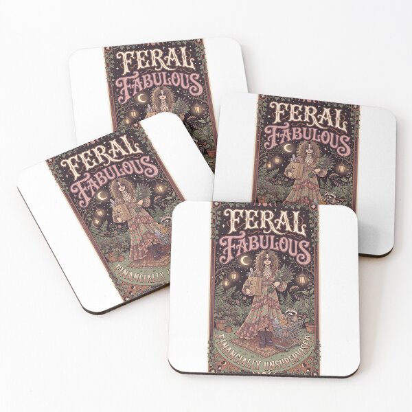 Item preview, Feral Fabulous and Financially Unsupervised Funny Spending Humor designed and sold by FitEnvy.
