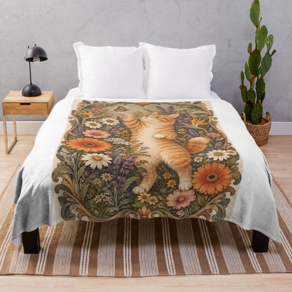 Item preview, Cat and Butterfy designed and sold by Korarat.