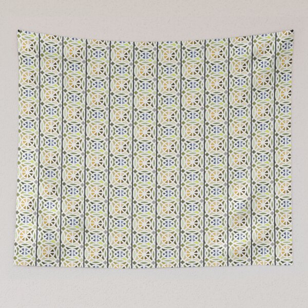 Item preview, Colorful Geometric Triangle Abstract Seamless Pattern Design designed and sold by Nexus55.