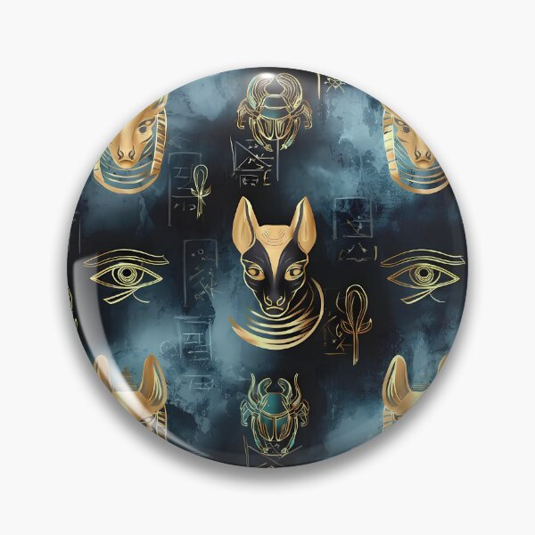 Item preview, Ancient Egyptian Mythology Anubis Ankh Pattern DESIGN 151 designed and sold by The Design Asset Station.