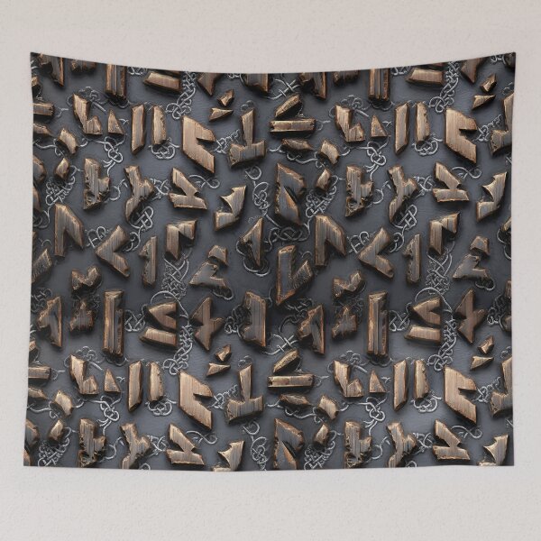 Item preview, Ancient Egyptian Mythology Anubis Ankh Pattern DESIGN 175 designed and sold by The Design Asset Station.