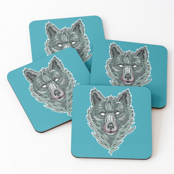 Item preview, Wolf Portrait | Animal Art | Wild Spirit Design designed and sold by Half Mess.