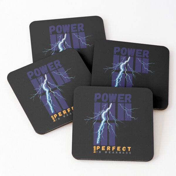 Item preview, Power is Made Pefect in Weakness designed and sold by WesWay.