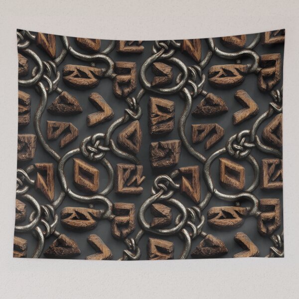 Item preview, Ancient Egyptian Mythology Anubis Ankh Pattern DESIGN 209 designed and sold by The Design Asset Station.