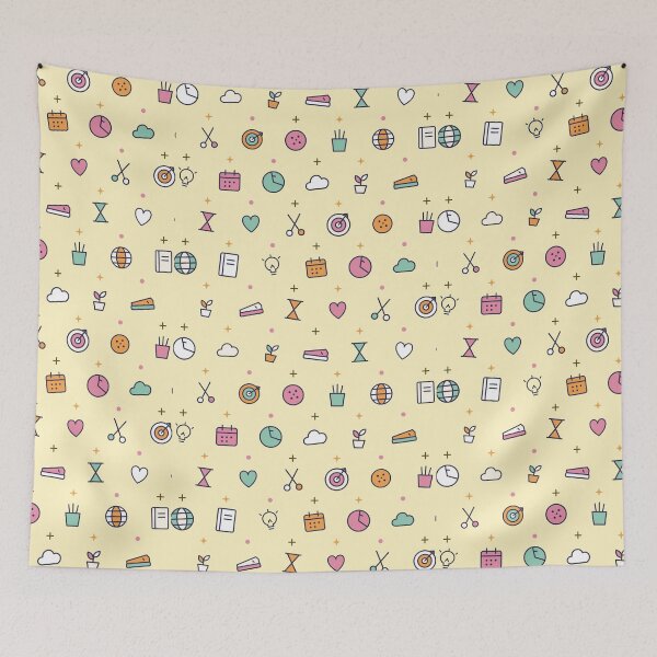 Item preview, Cute Cartoon Pie Chart Pattern - Buttercup designed and sold by jobnjokes.