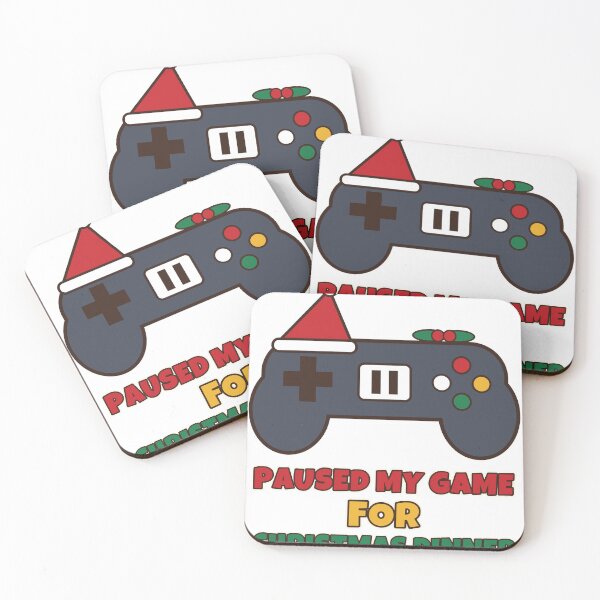 Item preview, Paused My Game For Christmas Dinner Funny Gamer Christmas designed and sold by Bornprints.