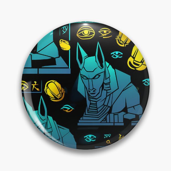 Item preview, Egyptian Hieroglyph Gold Scarab Symbol Seamless Pattern DESIGN 214 designed and sold by The Design Asset Station.