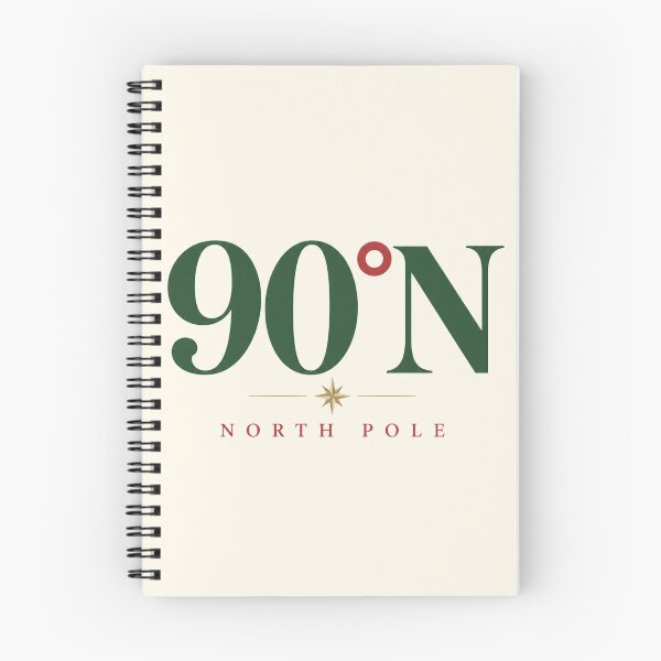 Item preview, 90°N North Pole Typography designed and sold by MetaModel Editions.