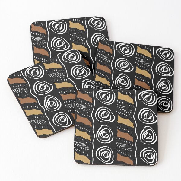 Item preview, Tribal African Pattern Black designed and sold by Wolagno.