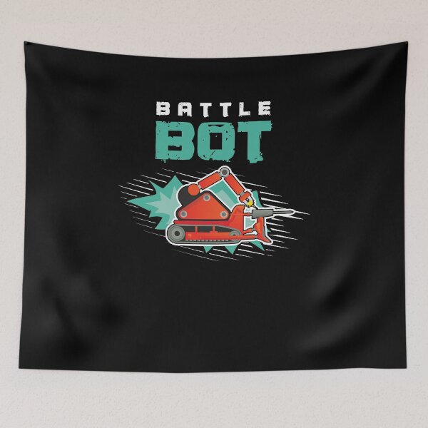 Item preview, Battle Bot Robot Wars designed and sold by TomGiantDesigns.