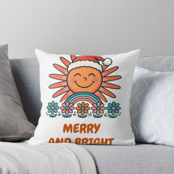Item preview, Merry and Bright Retro Sunshine Christmas designed and sold by mahi1design.