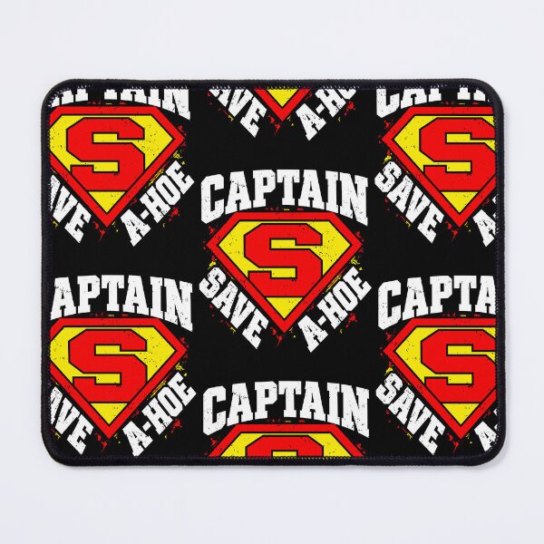 Item preview, Captain Save a Hoe Funny Superhero Slogan designed and sold by RDGNR.
