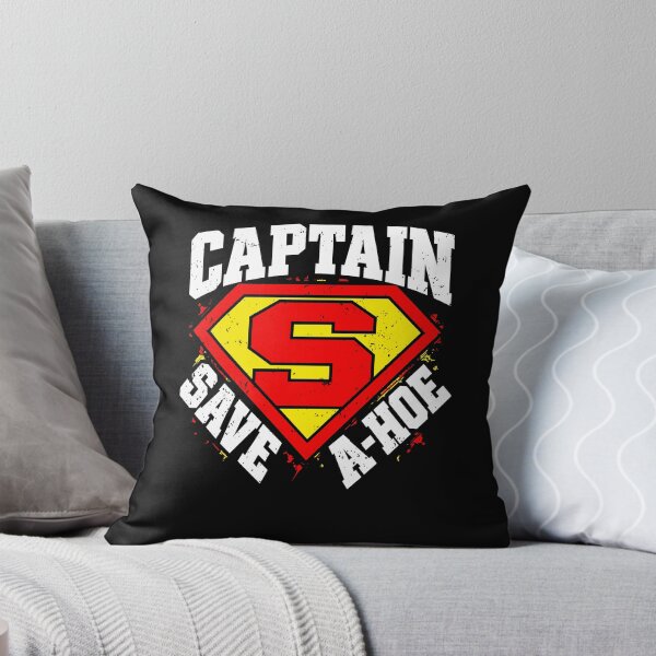 Item preview, Captain Save a Hoe Funny Superhero Slogan designed and sold by RDGNR.
