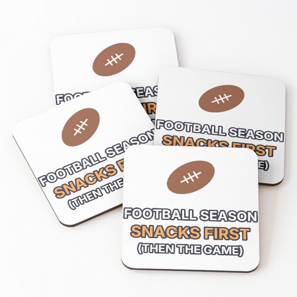 Item preview, Football Season Snacks First Then The Game Funny designed and sold by Lazarescu.