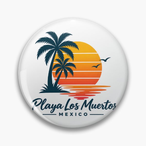 Item preview,  This is a tropical beach design for Playa Los Muertos, Mexico designed and sold by RBBeachDesigns.
