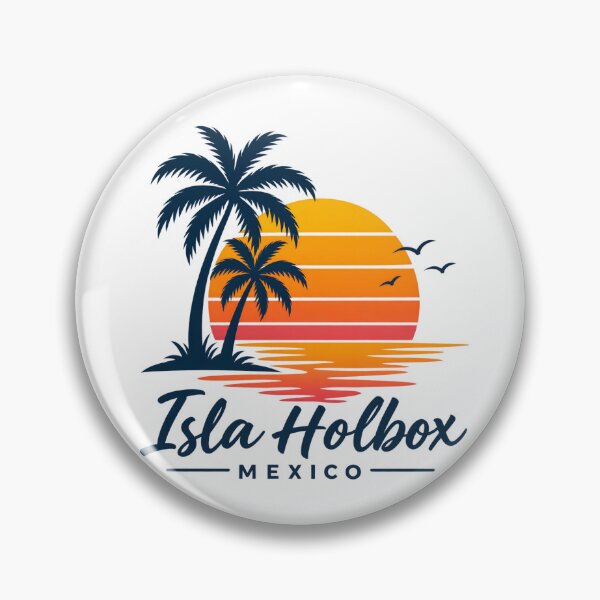 Item preview, This is a tropical beach design for Isla Holbox, Mexico designed and sold by RBBeachDesigns.