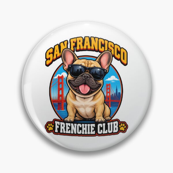 Item preview, San Francisco Frenchie Club – Cute French Bulldog Design for San Francisco Dog Owners designed and sold by LazyOwlStore.