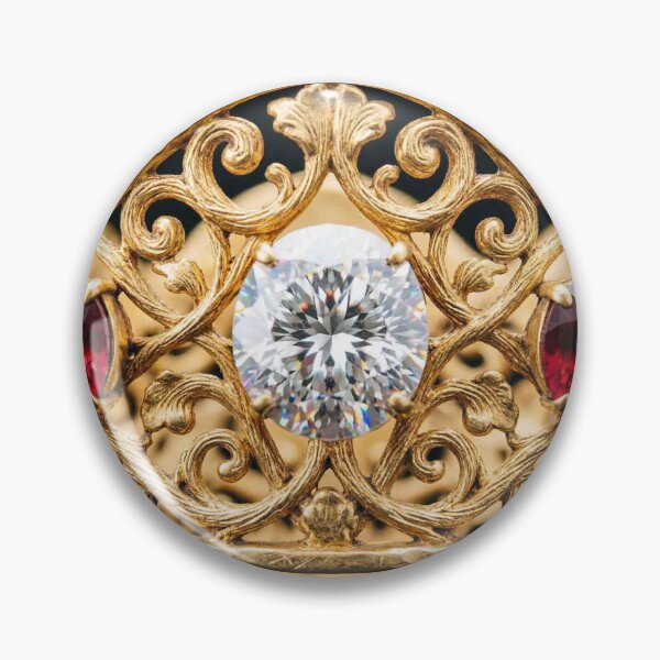 Artikelvorschau, Elegante Goldkrone mit Diamanten, Smaragden und Rubinen entworfen und verkauft von MFMart.