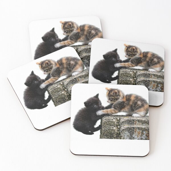 Item preview, Little Helper Kittens - Cute Cat Friends Supporting Each Other designed and sold by Katsuki-Lloyd.