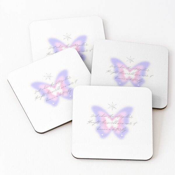 Item preview, Inspirational Butterfly Quote - Caterpillar to Butterfly Transformation designed and sold by Zsgallery27.
